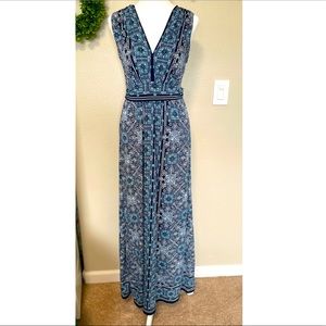 Max Studio Geo Maxi Dress